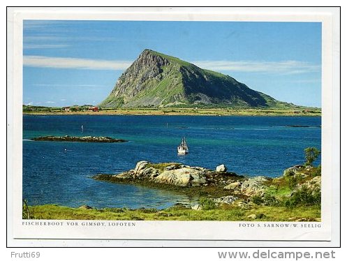 NORWAY - AK 190917 Lofoten - Fischerboot Vor Gimsoy - Norvegia