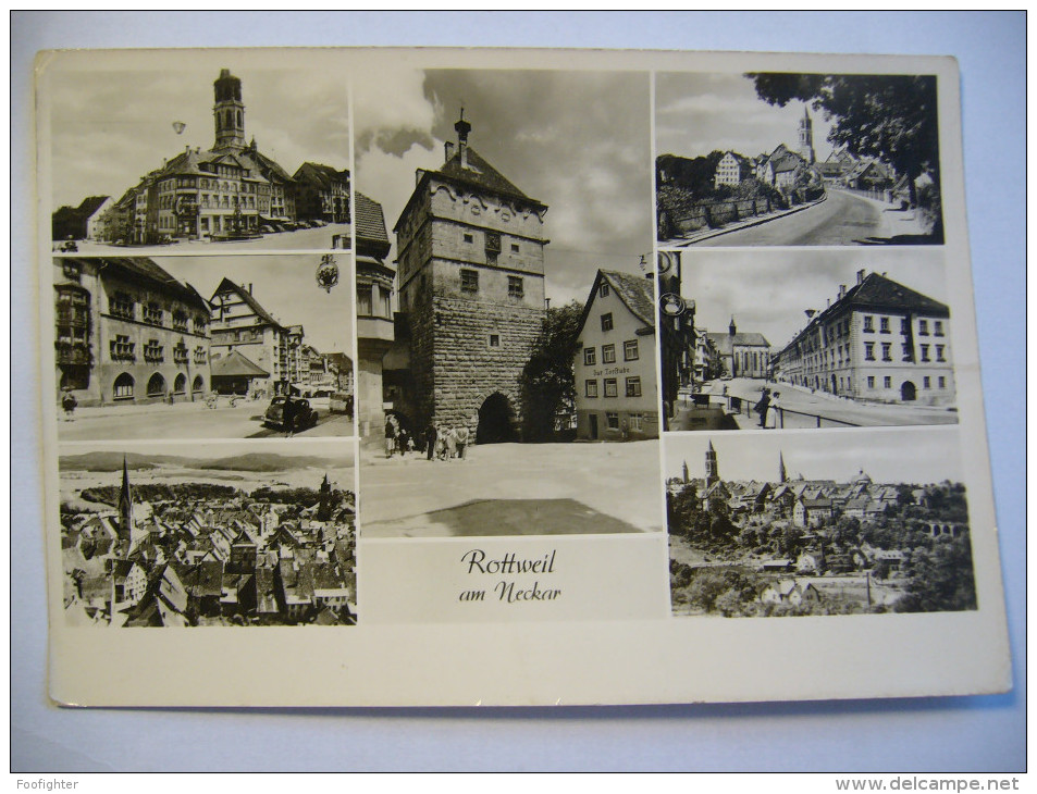 Germany: Rottweil Am Neckar - Mehrbildkarte - 1950s Unused - Rottweil