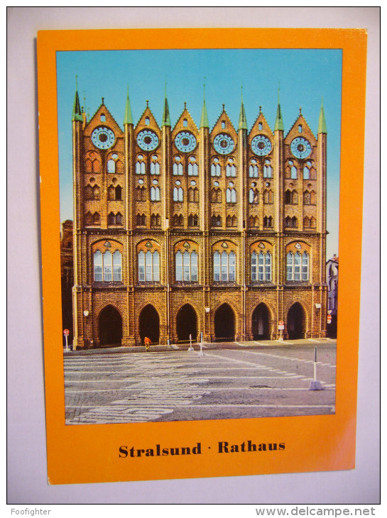 Germany: Stralsund - Rathaus - 1988 - Stralsund