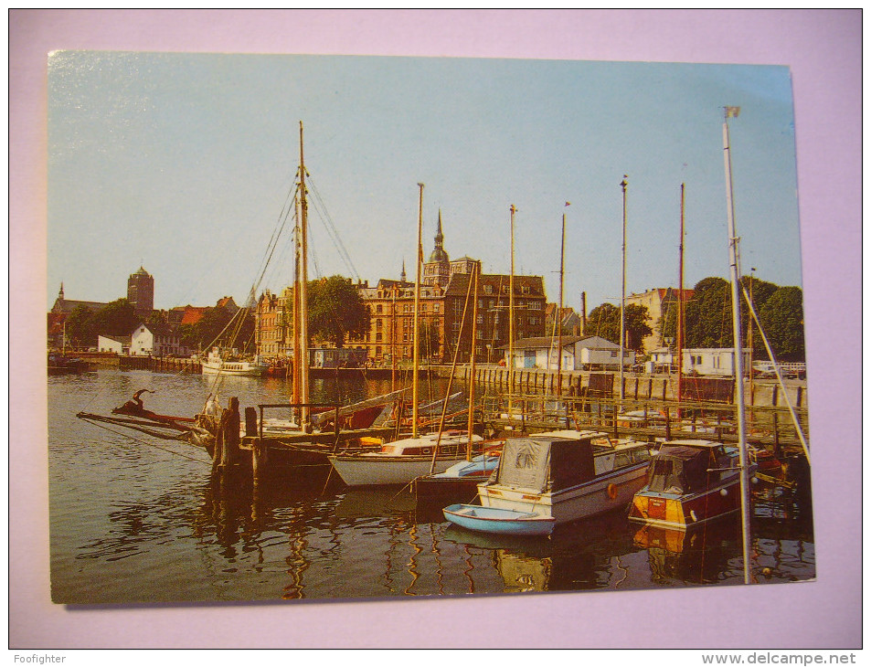 Germany: Stralsund - Hafen - 1980s Unused - Stralsund