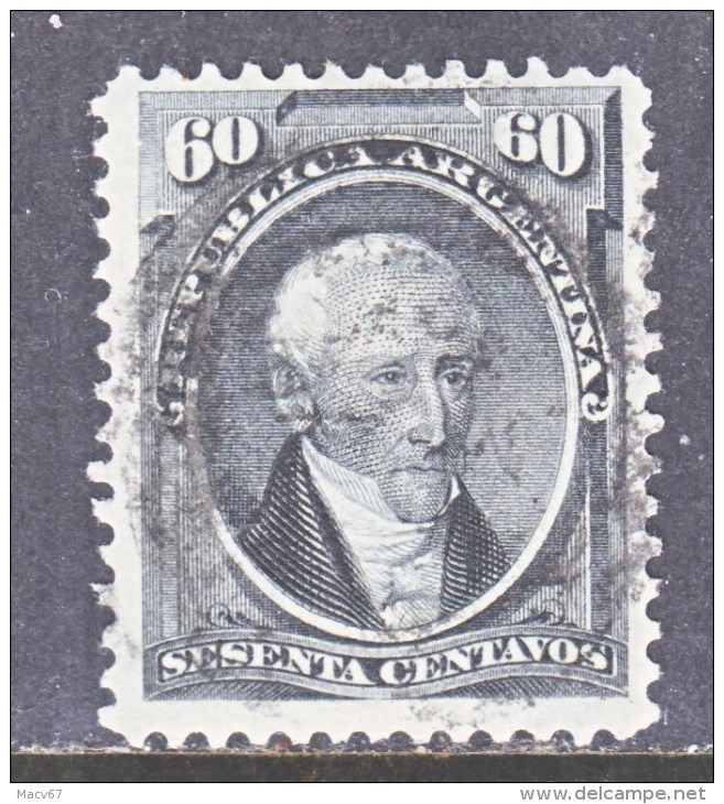 ARGENTINA  25      (o) - Used Stamps