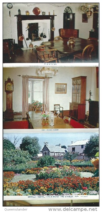 Entally House Near Lauceston 13 Picture Lettercard Nucolorview Moorabbin Victoria Front & Back Shown - Lauceston