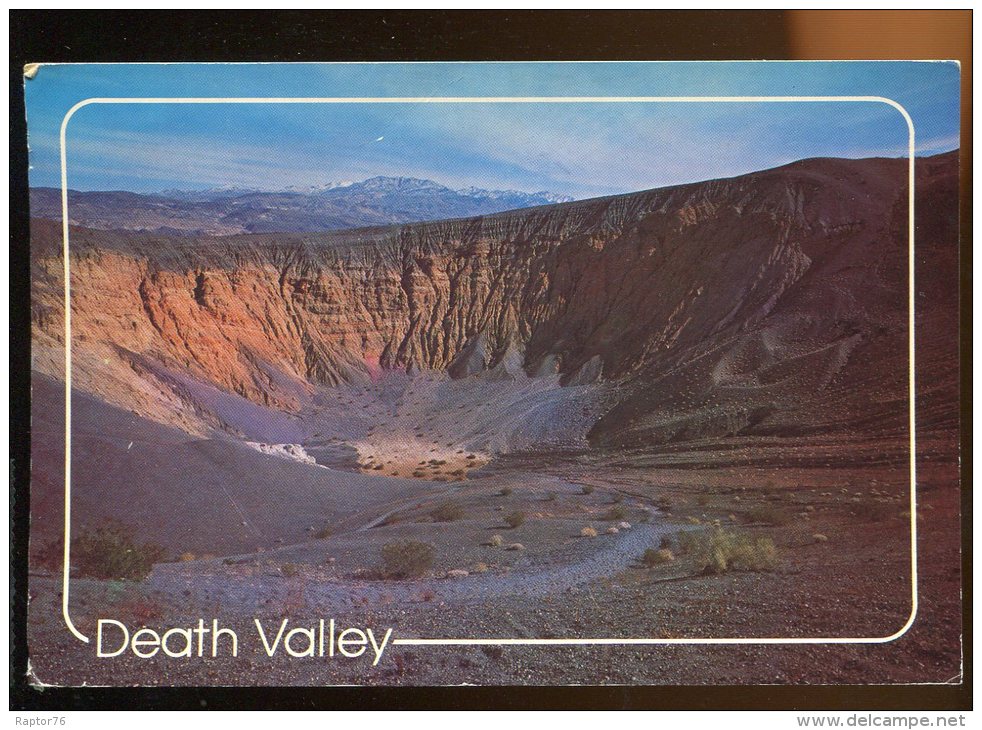 CPM Etats Unis DEATH VALLEY La Vallée De La Mort Ubehebe Crater Parc National - Death Valley