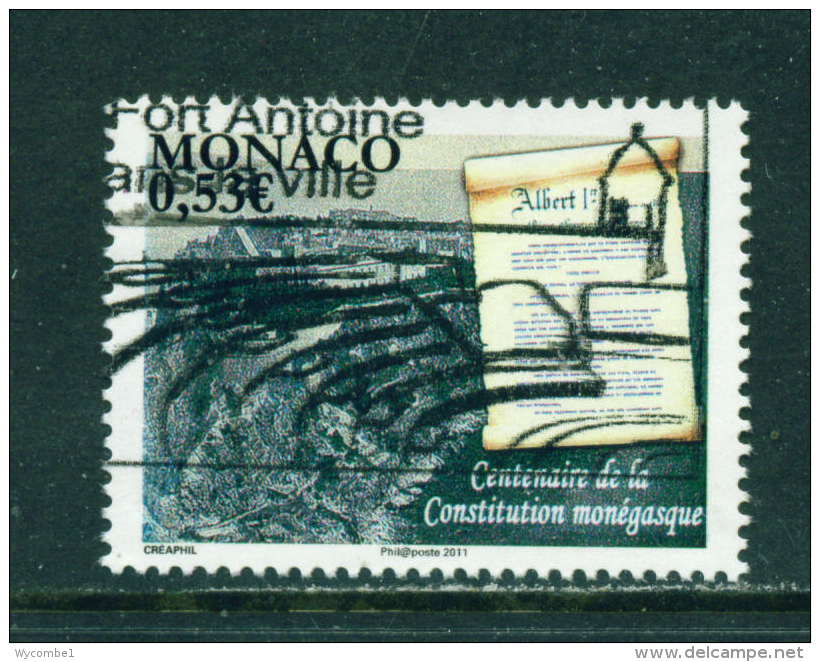 MONACO - 2011  Constitution  53c  Used As Scan - Usati