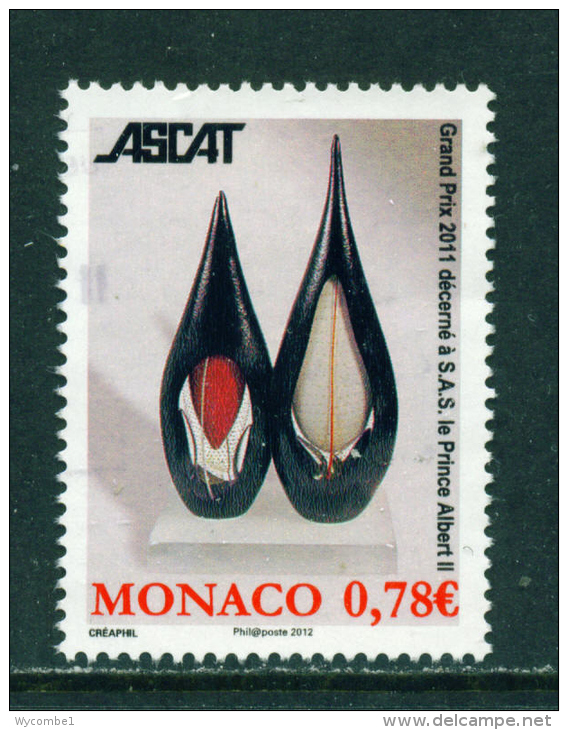 MONACO - 2012  ASCAT  78c  Used As Scan - Altri & Non Classificati