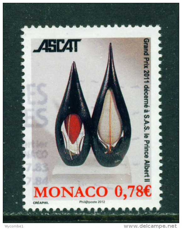 MONACO - 2012  ASCAT  78c  Used As Scan - Oblitérés