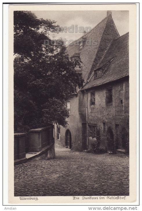 GERMANY - AK  ALTENBURG - Die Junferei Im Schlosshof - Castle Courtyard View - C1910s Vintage Postcard  [7341] - Altenburg