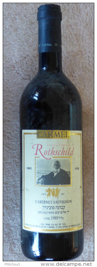 Carmel Rotschild Cabernet Sauvignon  Galil 1989 - Vin