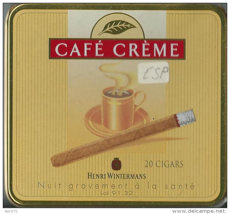 Boite A Cigare En Fer Café Creme - Sigarenkokers