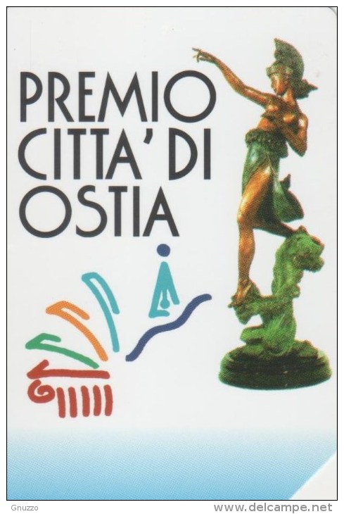 USATA -808- TELECOM ITALIA -PREMIO CITTA´ DI OSTIA - Pubbliche Figurate Ordinarie