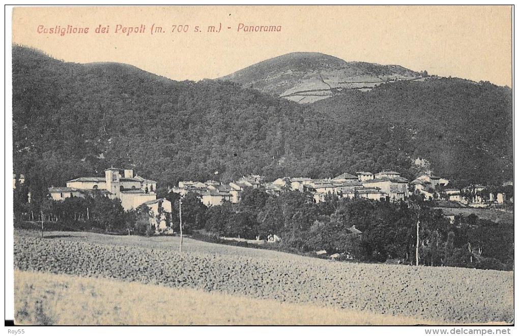 EMILIA ROMAGNA-BOLOGNA CASTIGLIONE DEI PEPOLI VEDUTA PANORAMA - Sonstige & Ohne Zuordnung