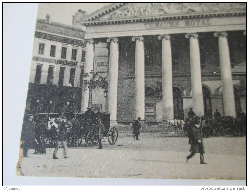 AK / Bildpostkarte 1915 Bruxelles Theatre Royal De La Monnaie K.D. Feldpostexp. 111 Inf. Div. / 1. Kompagnie - Monuments