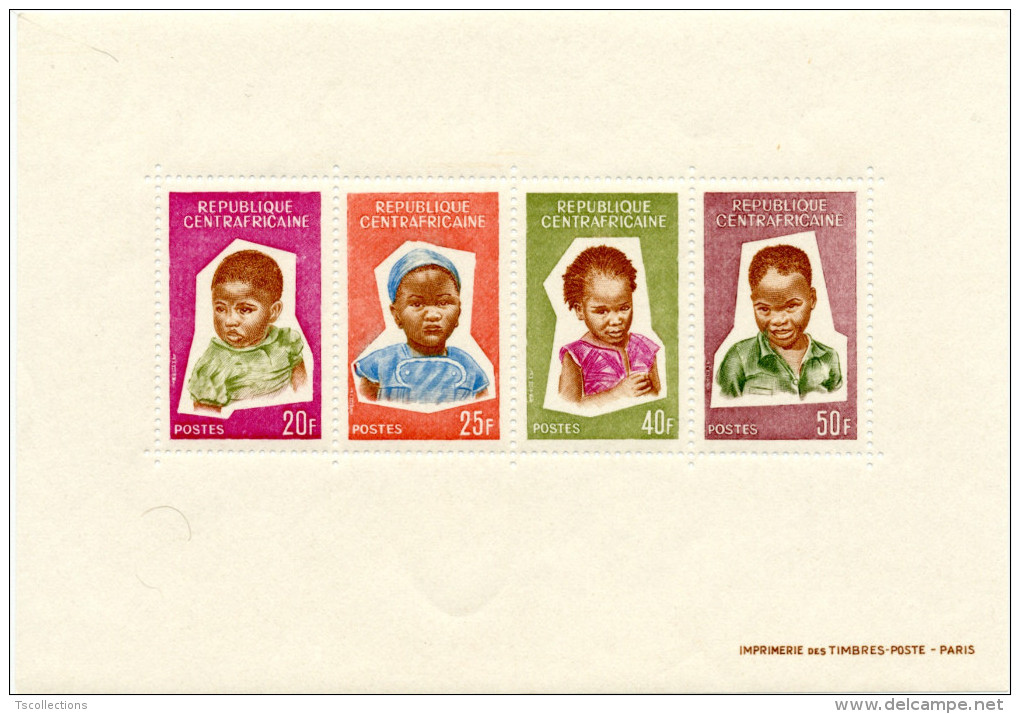 République Centrafricaine - Enfants - 1964 - Repubblica Centroafricana