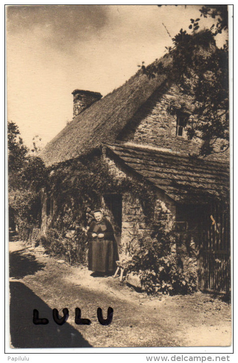 La Normandie Pittoresque : Chaumiere Normande '( Amimée ) - Haute-Normandie