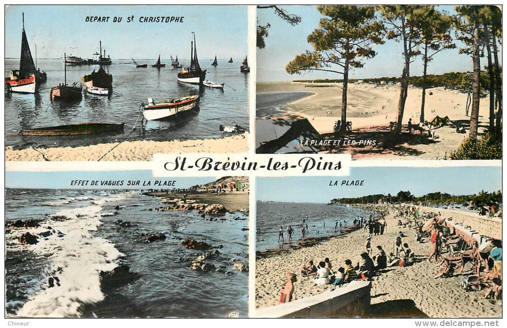 SAINT BREVIN LES PINS CARTE MULTIVUES - Saint-Brevin-les-Pins