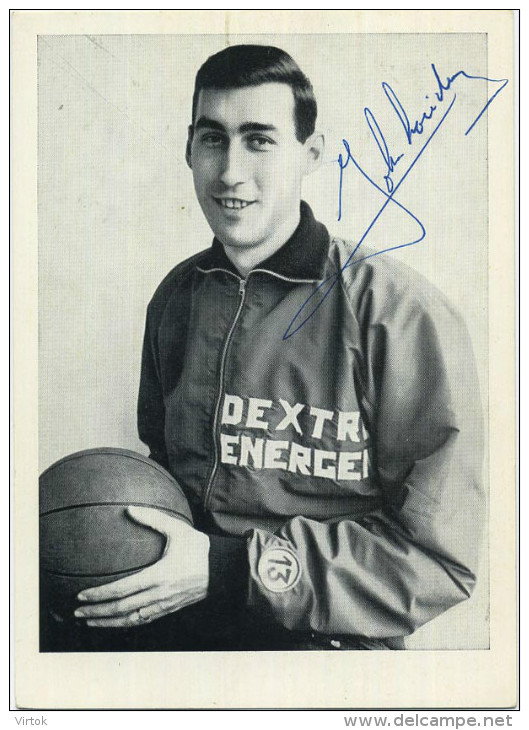 Basketbal : John Loridon     : 2 Scans    (  See Scan For Detail  )   Handtekening - Signature - Baloncesto