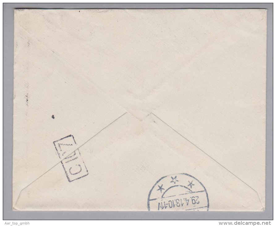 Heimat Bahnlinie Aarau-Menziken-Aarau L54 Auf Brief Nach Rotterdam - Railway