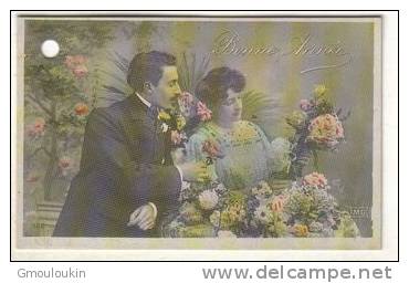 Carte De Fleuriste - Couple - Neujahr