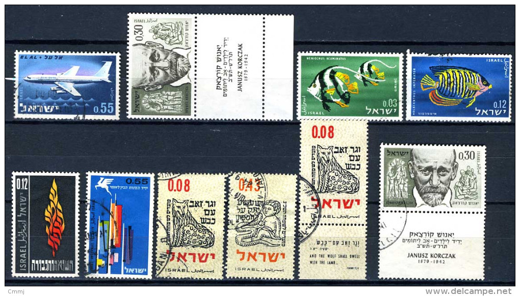 1961/1962 - ISRAELE - ISRAEL - Catg. Mi. 256/269 - Used/MLH/NH  (S02032014...) - Collections, Lots & Séries