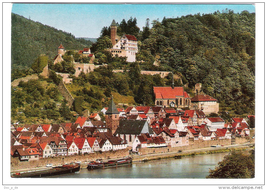 Deutschland - Hirschhorn Am Neckar - Schloss Hotel Auf Der Burg - 1974 - Eberbach