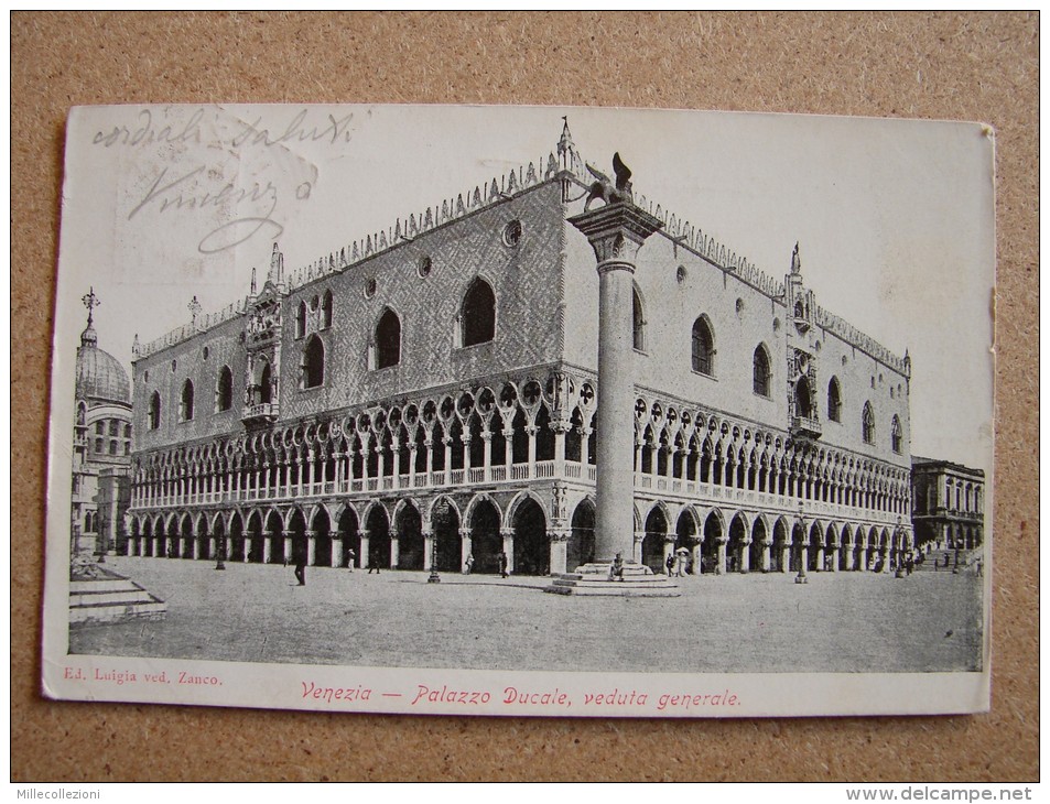 Ve1083)  Venezia - Palazzo Ducale, Veduta Generale - Venezia