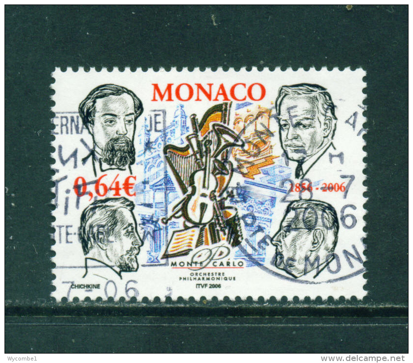 MONACO - 2006  Philharmonic Orchestra  64c  Used As Scan - Gebraucht