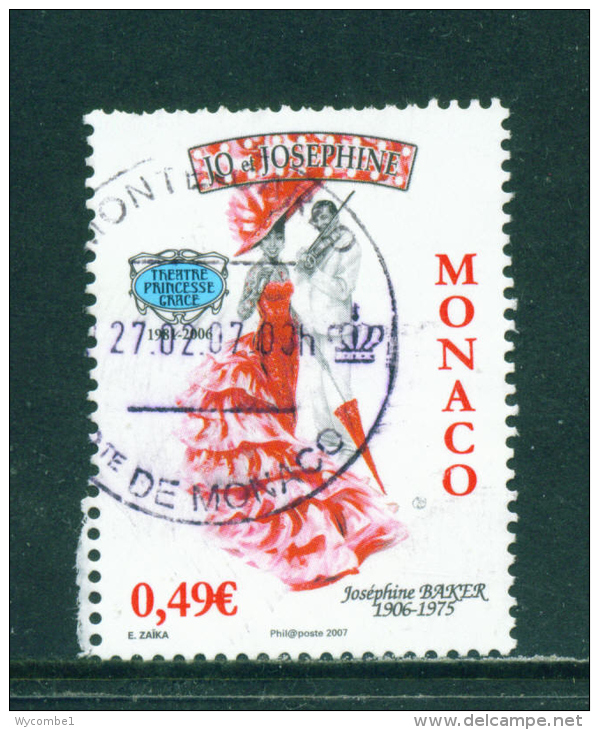 MONACO - 2006  Josephine Baker  49c  Used As Scan - Other & Unclassified