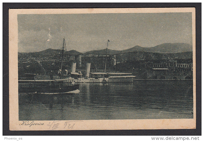 CROATIA - Kraljevica, Porto Re, Year 1921 - Steamer, Dampfer - Croatie