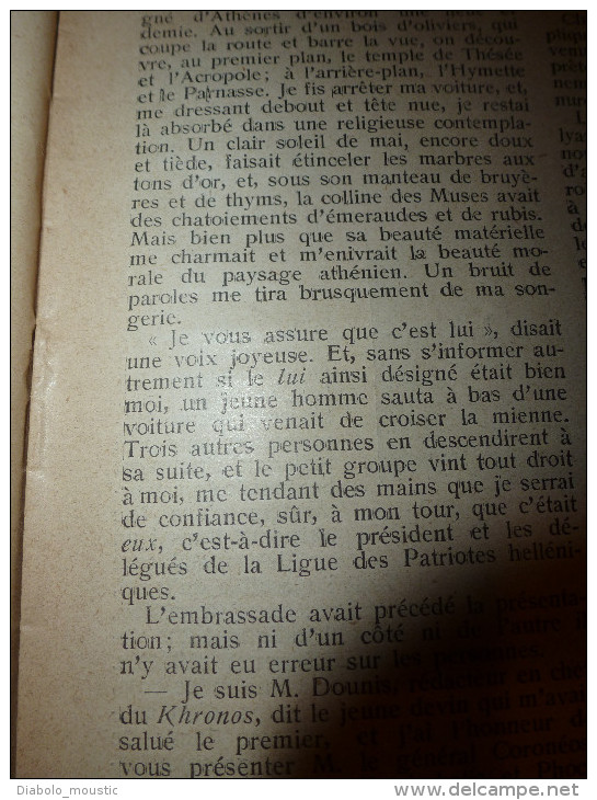 1913 J.-H. FABRE; Aéroplanes : lettres de Blériot, Beaumont, Garros,Farman,Tabuteau, Védrine; Athènes; Thésée ;Durenque