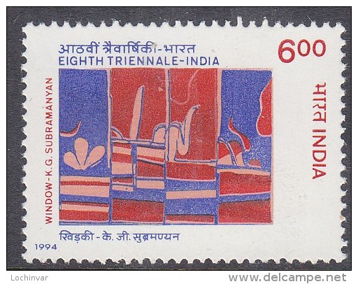 INDIA, 1994 TRIENNALE 1 MNH - Unused Stamps