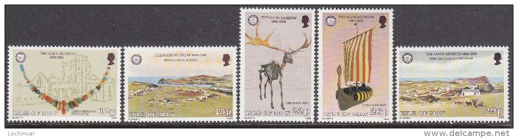 ISLE OF MAN, 1986 MUSEUM 5 MNH - Man (Ile De)