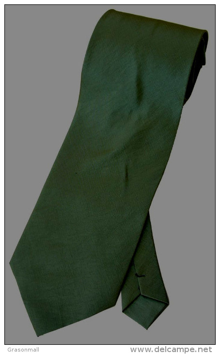 Dark Sea Green Solid Glitter Thai Silk Men Formal Fashion NECK TIE - Other & Unclassified