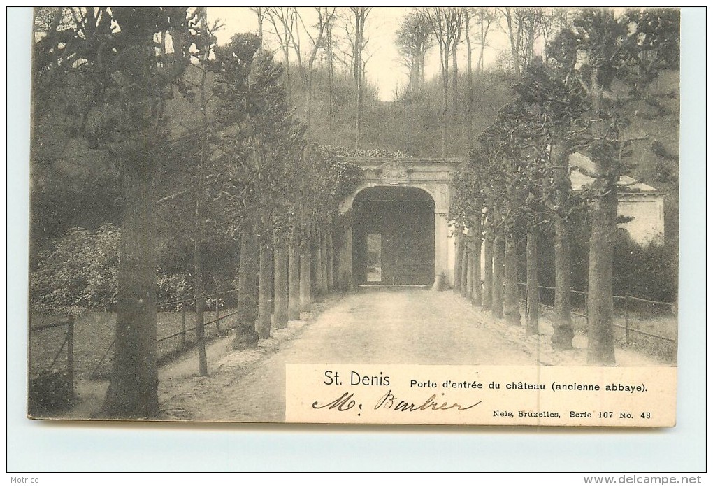 SAINT DENIS  - Porte D'entrée Du Château (ancienne Abbaye). - Autres & Non Classés