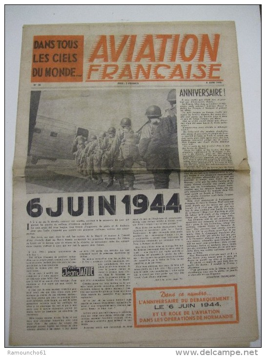 Journal L'aviation Française 1945 - Autres & Non Classés