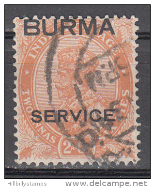 Burma    Scott No.  06    Used     Year  1937 - Myanmar (Birma 1948-...)