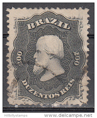 Brazil    Scott No.  59    Used    Year  1866 - Oblitérés