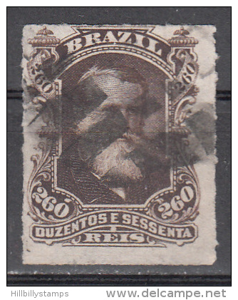 Brazil    Scott No.  74    Used    Year  1878 - Oblitérés
