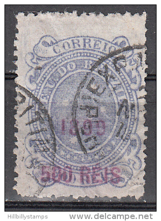 Brazil    Scott No.  154    Used    Year  1899 - Oblitérés