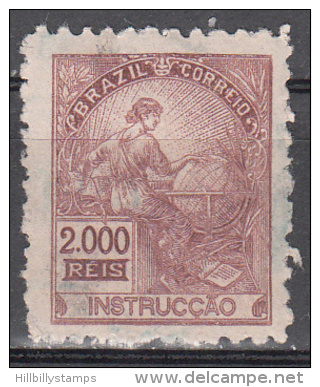 Brazil    Scott No.  216    Used  Year  1918     Perf. 11.5 - Used Stamps