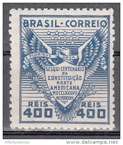 Brazil    Scott No.  451   Unused Hinged     Year  1937 - Used Stamps