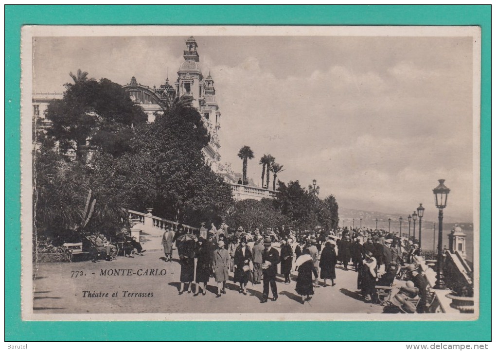 MONTE-CARLO --> Théatre Et Terrasse - Teatro De ópera