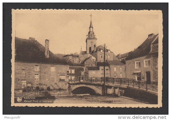 DF / BELGIQUE / PROVINCE DE NAMUR / COUVIN / GRAND PONT ET INTÉRIEUR DE COUVIN - Couvin