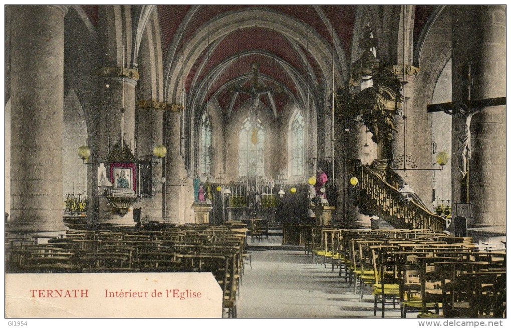 TERNATH   EGLISE   1913 - Ternat