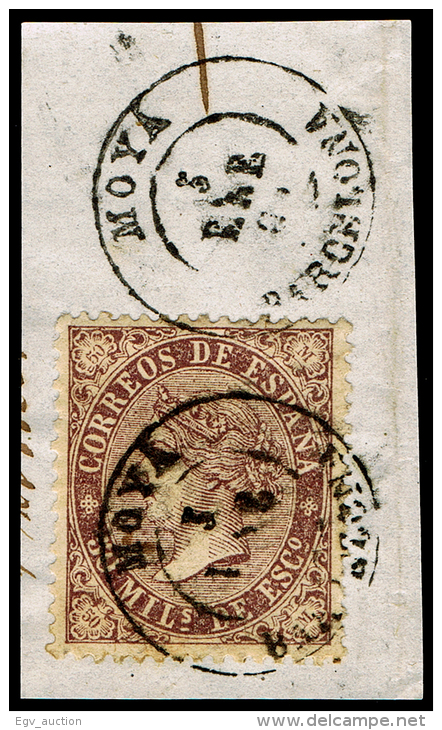 BARCELONA - EDI O 98 - MAT. FECH. T.II \"MOYA\ - Used Stamps