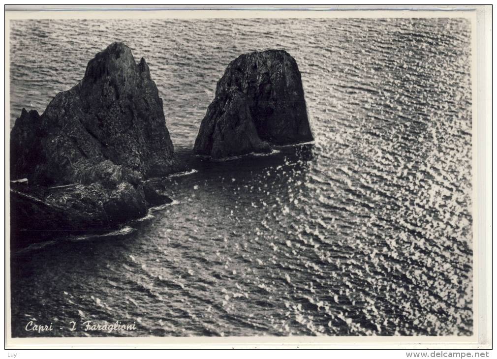 Capri -   Faraglioni - 1955 - Other & Unclassified