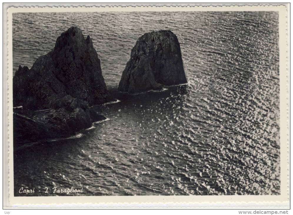 Capri -   Faraglioni - 1955 - Other & Unclassified