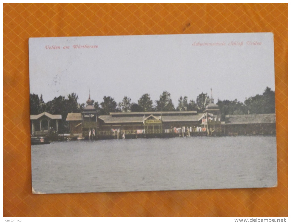 VELDEN AM WORTHERSEE  SCHWIMMSCHULE SCHLOSS VELDEN - Velden