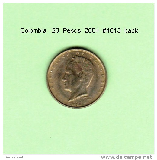 COLOMBIA    20  PESOS  2004  (KM # ---) - Kolumbien