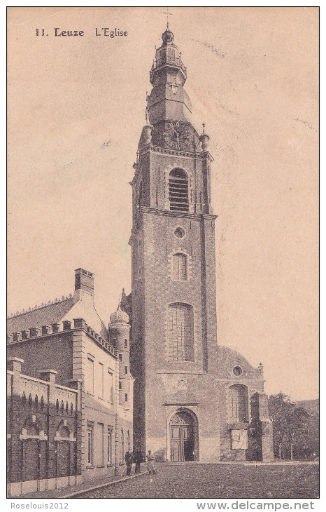 LEUZE : L'église - Leuze-en-Hainaut