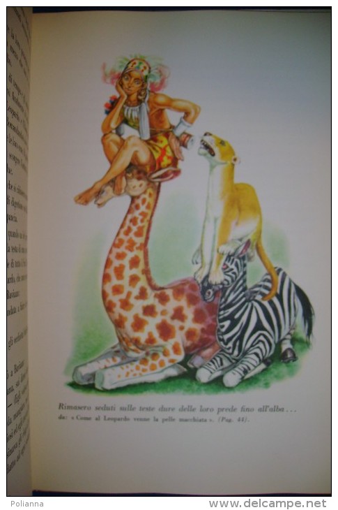 PFT/1 Kipling STORIE PROPRIO COSI' I^ Ed.AMZ 1960/Illustrazioni Di Gizeta - Old